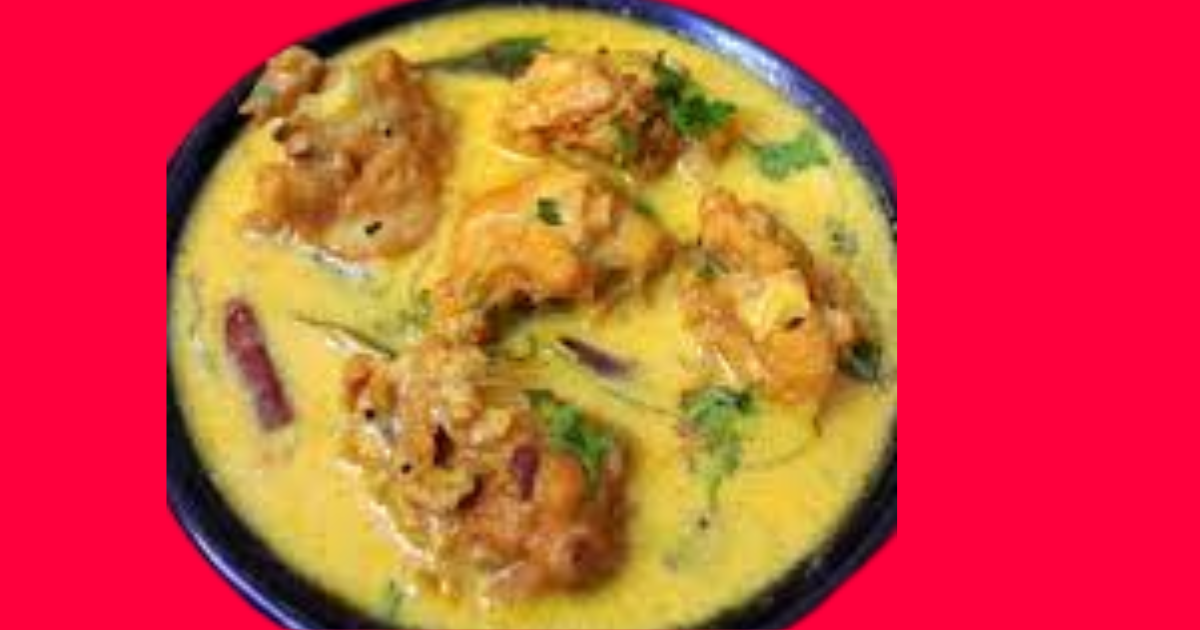 Kadhi pakora recipe in hindi