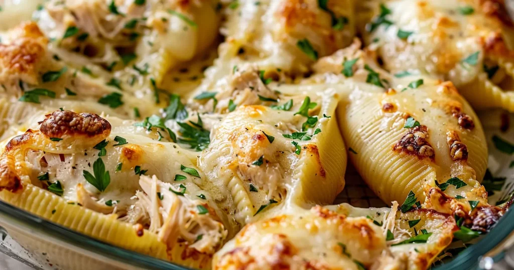 Creamy Chicken Stuffed Shells Recipe: A Comforting Family Favorite 3 Creamy Chicken Stuffed Shells Recipe: A Comforting Family Favorite Chicken Stuffed Shells4 Creamy Chicken Stuffed Shells Recipe: A Comforting Family Favorite
