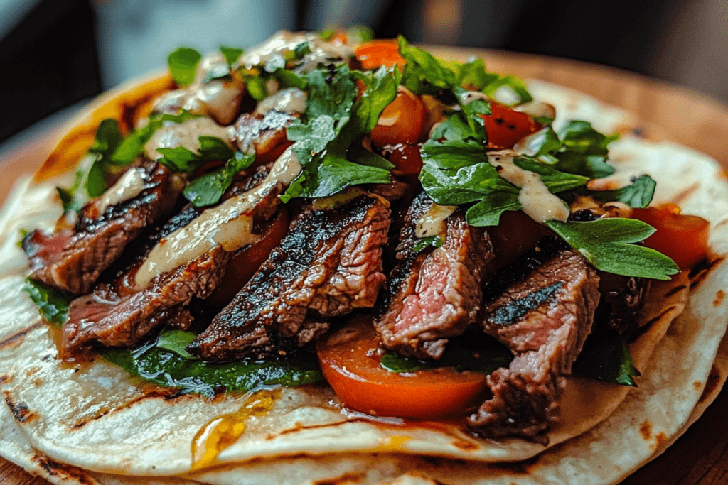 Grilled Steak Wrap: A Quick and Satisfying Lunch or Dinner 3 Grilled Steak Wrap: A Quick and Satisfying Lunch or Dinner Grilled Steak Wrap