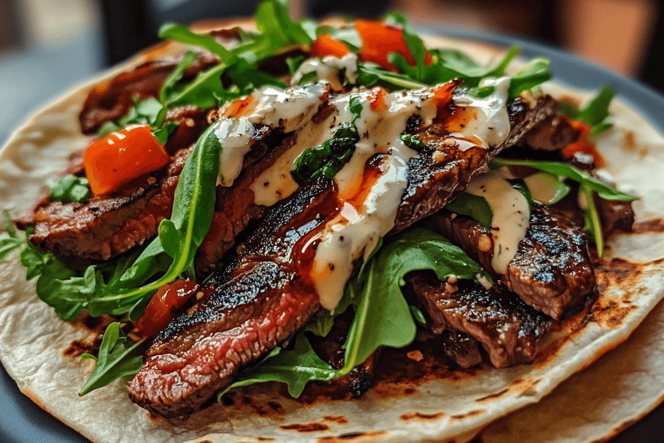 Grilled Steak Wrap